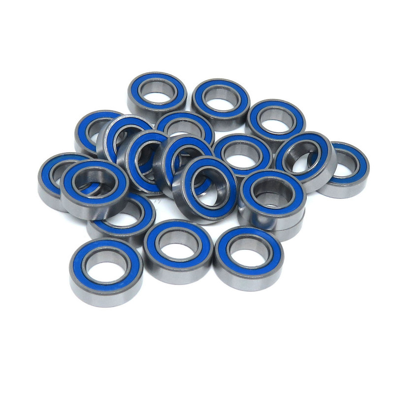 MR137RS Blue Sealed Miniature Bearing ABEC-3 7x13x4 mm MR137-2RS RC Ball Bearings MR137 2RS